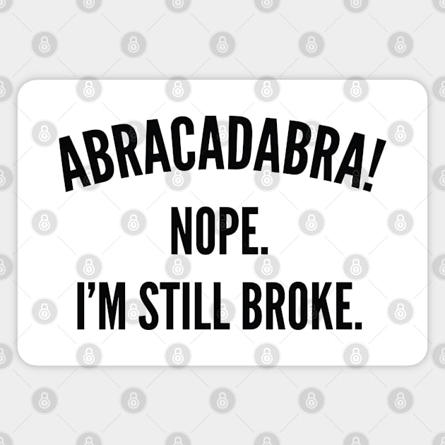 Abracadabra Sticker by VectorPlanet